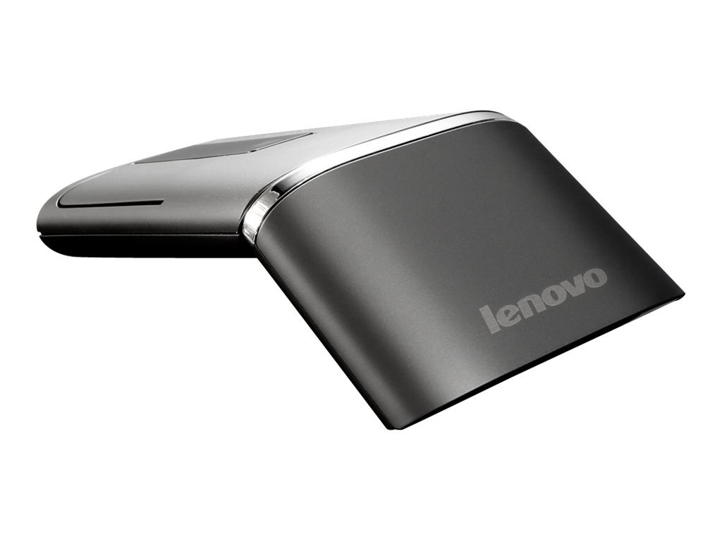 Lenovo N700 Wireless and Bluetooth Mouse and Laser Pointer (Black) - image 1 of 2