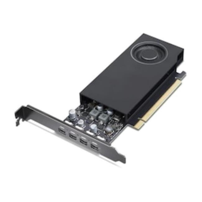 Lenovo NVIDIA RTX A1000 Graphic Card - 8 GB GDDR6 - 4 x Mini ...