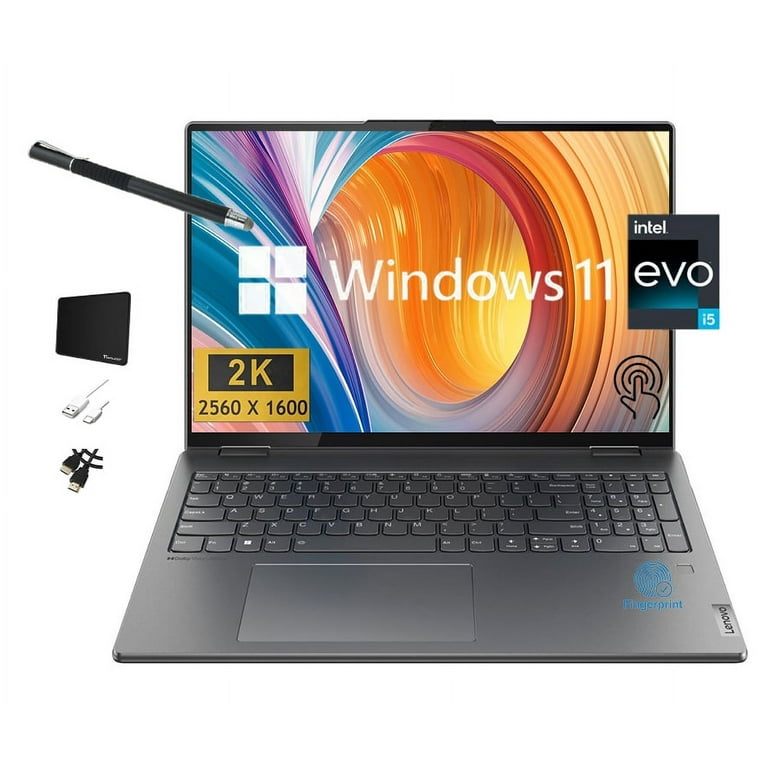 Lenovo Newest Yoga 7i 2-in-1 Laptop, 16 inch 2.5K IPS Touchscreen