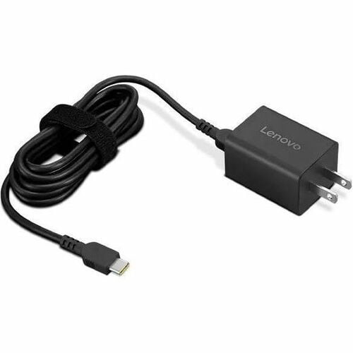 Lenovo Nano 65W USB-C GaN Power Adapter, Black