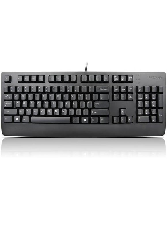 Lenovo Preferred Pro II - Keyboard - USB - AZERTY - French - black