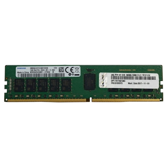 Lenovo ThinkSystem C1G7 16GB TruDDR5 5600MHz ECC UDIMM - 16GB RAM - DDR5-5600/PC5-44800 TruDDR5 - 5600MHz Single-rank Memory - 288-pin - DIMM