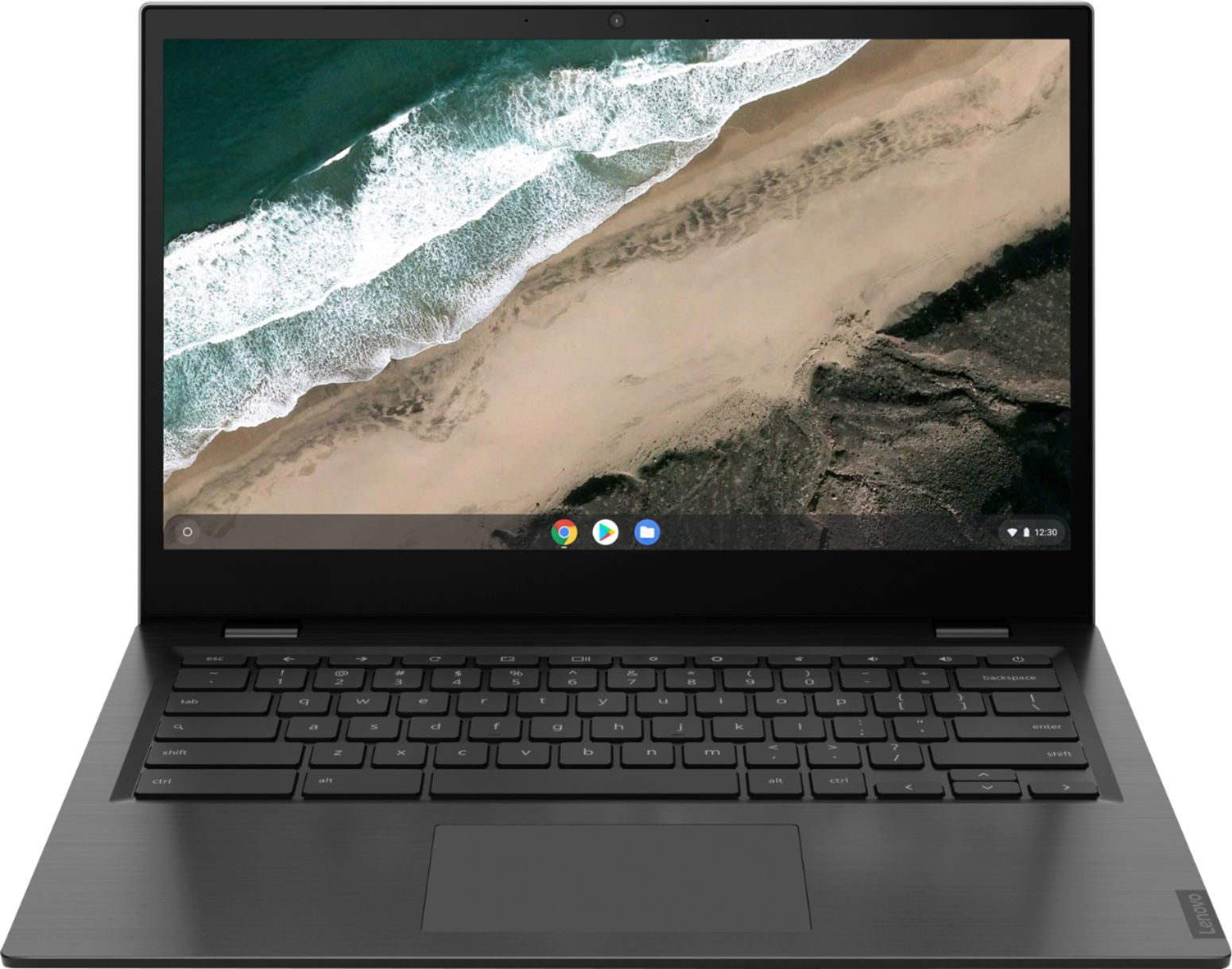 Lenovo S345-14AST 14" Touchscreen Chromebook AMD A6-Series 4GB  AMD Radeon R5 32GB - Platinum Gray