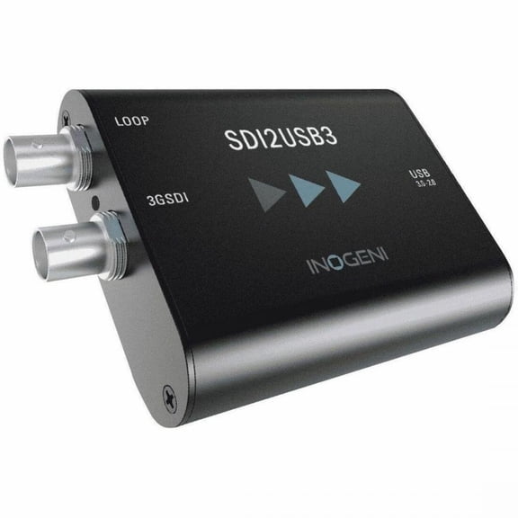 INOGENI 3G-SDI to USB 3.0 Video Converter - Functions: Video Conversion - 1080p, 720p - 2 Channel(s) - 1920 x 1080 - 60 fps - Full HD - NTSC/PAL - SDI - USB - Mac, PC, Linux - Desktop Computer, Not...