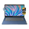 thumbnail image 1 of Lenovo Slim 3 Chromebook Laptop, 14" FHD Touchscreen Computer, 8-Core MediaTek Kompanio 520 Processor, 4GB RAM, 320GB Storage(64GB eMMC + 256GB Micro SD), Wi-Fi 6, Webcam, Chrome OS, 1 of 7