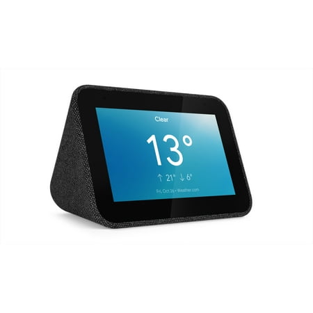 Lenovo Smart Clock with Google Assistant - Charcoal