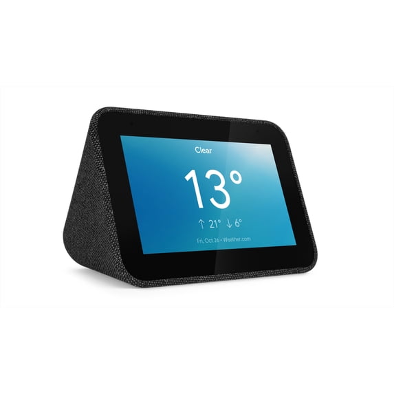 Lenovo Smart Clock with Google Assistant - Charcoal