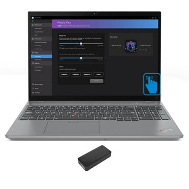 Lenovo T16 Gen 2 Home/Business Laptop (Intel i7-1355U 10-Core, 16.0in 60 Hz Touch Wide UXGA (1920x1200), Intel UHD, 16GB DDR5 5200MHz RAM, Win 11 Pro) with DV4K Dock