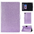 thumbnail image 1 of Lenovo Tab M10 FHD Plus 10.3" Case, Dteck Multi-angle Viewing Stand Glitter PU Leather Folio Case With Built-in Card Slots / Auto Wake Sleep, Purple, 1 of 5