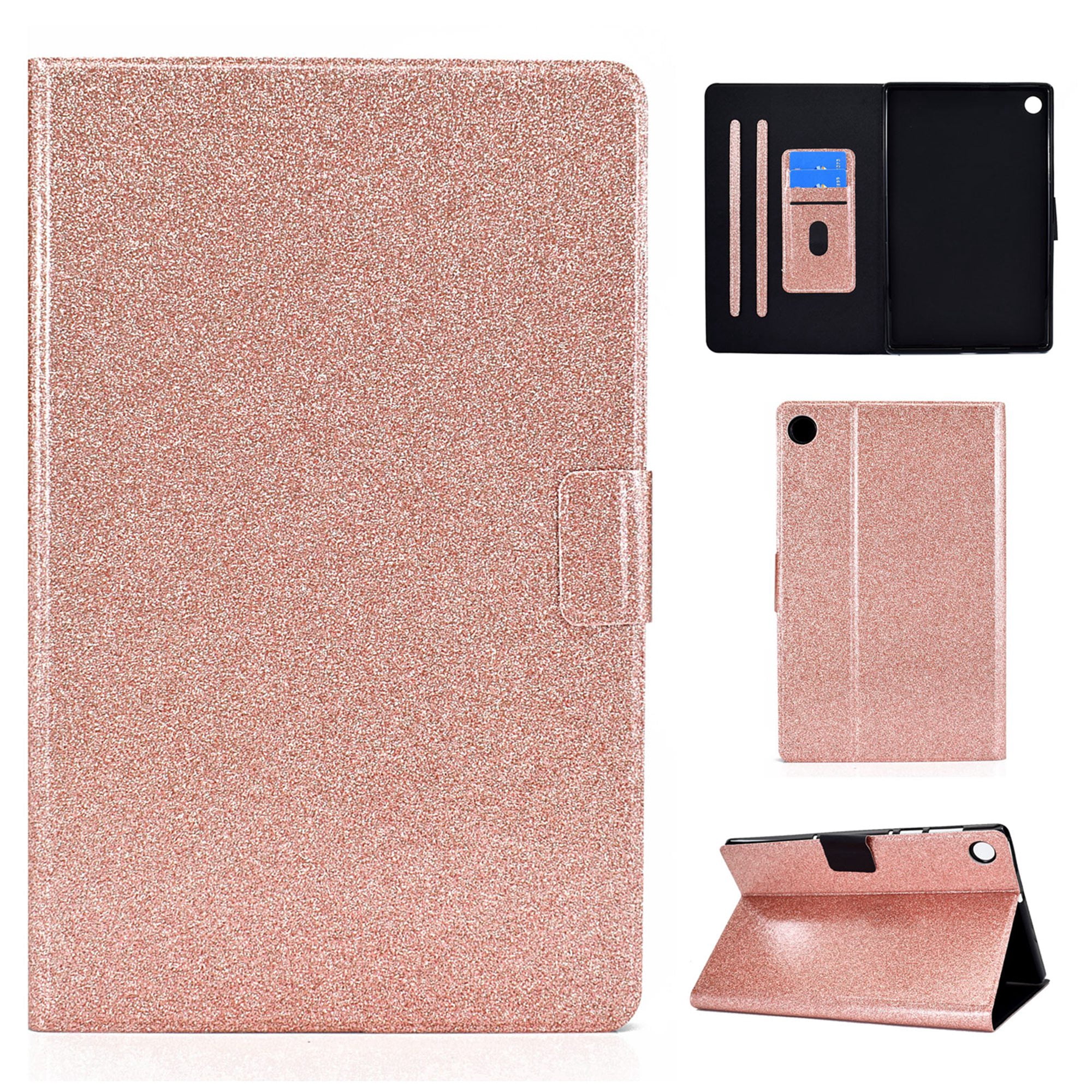 Lenovo Tablet M10 Case ALILANG Case For Lenovo Tab M10 Plus 3rd Gen - Green PU Leather Cover Lenovo Tablet Plus - View #2