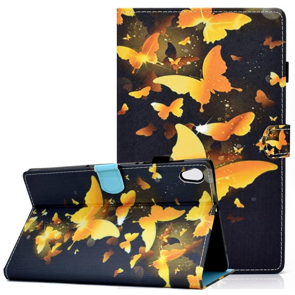 Lenovo Tab M10 HD (2nd Gen) 10.1 Case TB-X306X TB-X306F, Allytech Slim Shell Shockproof Auto Sleep Wake Protection Kickstand TPU Back Cover for Lenovo Tab M10 HD 10.1" 2020,Butterfly