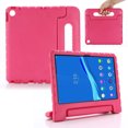 thumbnail image 1 of for Lenovo Tab M10 Plus 10.6" 2022 TB-125F/128F case, Shockproof, Silicone Rubber EVA Portable Handle Stand Protective Kids Cover Case for Lenovo Tab M10 Plus 3rd Gen 10.6 Inch 2022, Rose, 1 of 5