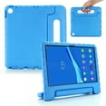 thumbnail image 1 of for Lenovo Tab M10 Plus 10.6" 2022 TB-125F/128F case, Shockproof, Silicone Rubber EVA Portable Handle Stand Protective Kids Cover Case for Lenovo Tab M10 Plus 3rd Gen 10.6 Inch 2022, Blue, 1 of 5