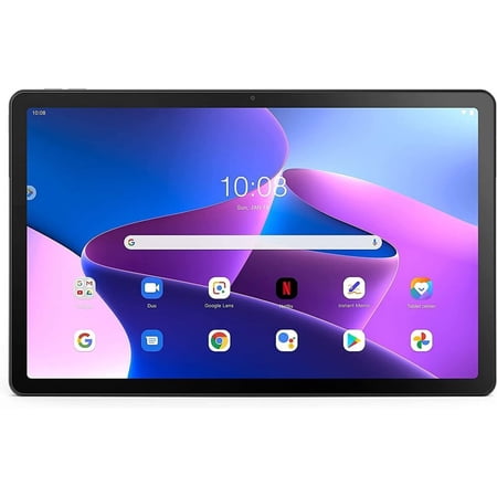 Lenovo Tab M10 Plus (3rd Gen) - 2022 - Long Battery Life - 10" FHD - Front & Rear 8MP Camera - 4GB Memory - 128GB Storage - Android 12 or Later (Grey)