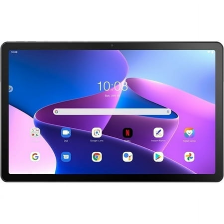 Lenovo Tab M10 Plus (3rd Gen) TB125FU Tablet, 10.6" 2K, MediaTek MT6769V/CU Helio G80 Octa-core, 3 GB, 32 GB Storage, Android 12, Storm Gray