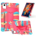 thumbnail image 1 of for Lenovo Tab M11 11" 2024 Case, Silicone Hard Back Kids Friendly Cover Built in Stand Shockproof Heavy Duty Protection for Lenovo Tab M11 11" 2024, Rainbow Rose, 1 of 5