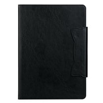 for Lenovo Tab M11 11" 2024 Case, Vintage Soft PU Leather Case with 2 Anti-Slip Strips Adjustable Angle Kickstand & 4 Card Slots (Include 1 Photo Slot) for Lenovo Tab M11 11" 2024, Black