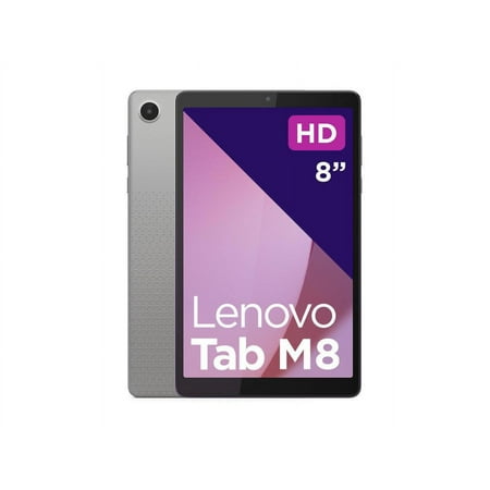 Lenovo Tab M8 (4th Gen) Tablet - 8" HD - Cortex A53 Quad-core (4 Core) 2 GHz - 2 GB RAM - 32 GB Storage - Android 12 - Arctic Gray - MediaTek Helio A22 SoC microSD Supported - 1280 x 800 - In-plane