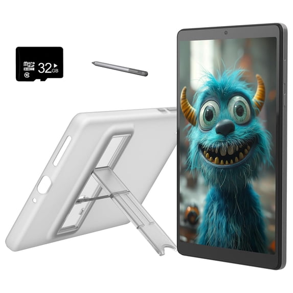 Lenovo Tab M8 Gen 4 Tablet, 8" HD IPS, 2GB RAM, 32GB Storage, MediaTek Helio A22, Google Kids Space, Long Battery Life, SD Card Slot, Android 11, w/Folio Case&Stylus Pen&32GB SD Card