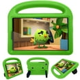 thumbnail image 1 of Lenovo Tab M8 (HD) 2019 Model Tablet Case For Kids, Dteck EVA Foam Lightweight Shockproof Handle Kickstand Protecitve Shell Cover For Lenovo Tab M8 (2nd Gen) TB-8505X TB-8505F,Green, 1 of 6