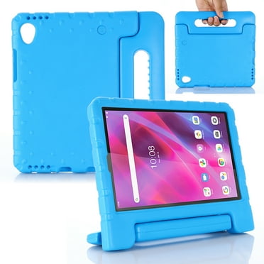 for Lenovo Tab M8 HD TB-8505F TB-8505X / Smart Tab M8 TB-8505FS/ Tab M8 FHD TB-8705F case, Shockproof, Silicone Rubber EVA Portable Handle Stand Protective Kids Cover Case, Blue
