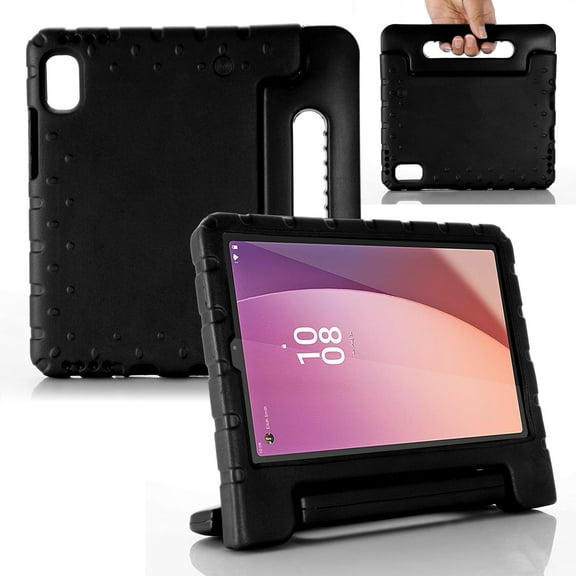 for Lenovo Tab M9 HD TB-310FU/XU 9 Inch Tablet 2023 case, Light Weight Heavy Duty/Shockproof/Drop Proof with Handle/Kickstand, Child Friendly Cover for Lenovo Tab M9 HD 2023, Black