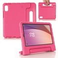 thumbnail image 1 of for Lenovo Tab M9 HD TB-310FU/XU 9 Inch Tablet 2023 case, Shockproof, Silicone Rubber EVA Portable Handle Stand Protective Kids Cover Case for Lenovo Tab M9 HD 2023, Rose, 1 of 5