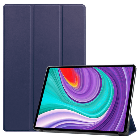 For Lenovo Tab P11 Pro Case 11.5" 2020 (TB-J706F ), Slim Lightweight Smart Cover Tri-Fold Bracket Folio Hardshell Case for Lenovo Tab P11 Pro 11.5" Tablet Released 2020 - Dark Blue