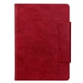 thumbnail image 1 of for Lenovo Tab P12 12.7" 2023 Case, Vintage Soft PU Leather Case with 2 Anti-Slip Strips Adjustable Angle Kickstand & 4 Card Slots (Include 1 Photo Slot) for Lenovo Tab P12 12.7" 2023, Red, 1 of 7