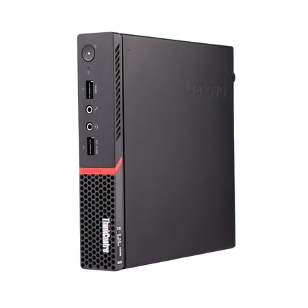 Lenovo Think Centre M700 Micro Tiny Desktop Computer Windows 10 Professional Intel Core i3 3.20 GHz 8GB 256GB SSD Wi-Fi Bluetooth USB 3.0 DisplayPort - Desktop PC