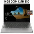 thumbnail image 1 of Lenovo ThinkBook 13s Gen 3 Business Laptop 13.3" WUXGA IPS Anti-Glare 100% sRGB Display AMD Hexa-Core Ryzen 5 5600U 16GB DDR4 2TB SSD AMD Radeon Graphics Backlit KB Fingerprint Dolby Win10 Pro Grey, 1 of 6