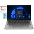thumbnail image 1 of Lenovo ThinkBook 14 G4 Home/Business Laptop (Intel i7-1255U 10-Core, 14.0in 60 Hz Touch Full HD (1920x1080), Intel Iris Xe, 40GB RAM, Win 11 Pro) with Microsoft 365 Personal , Dockztorm Hub, 1 of 7