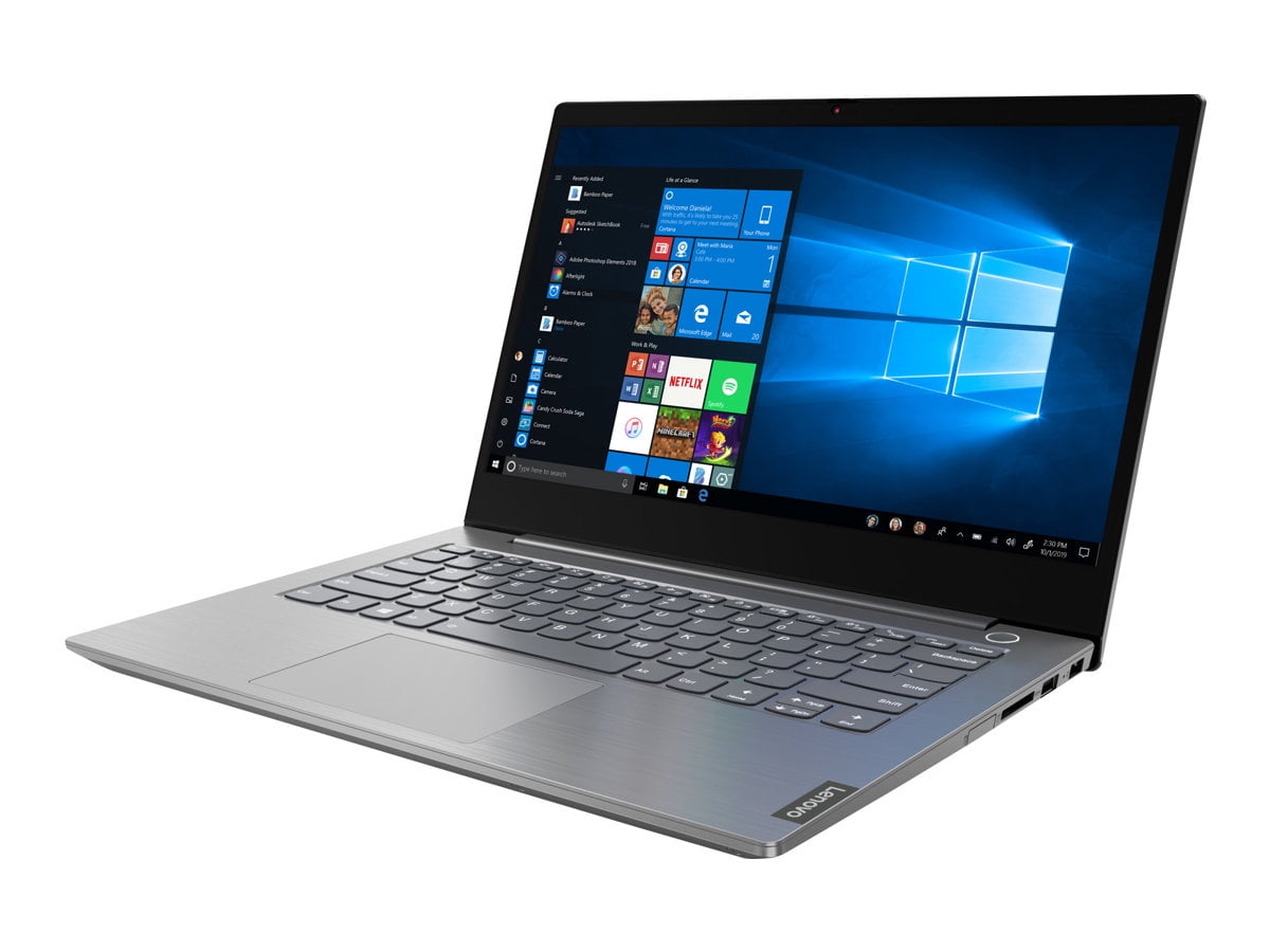 Lenovo ThinkBook 14-IIL 20SL - Intel Core i5 1035G1 / 1 GHz - Win 10 Pro  64-bit - UHD Graphics - 8 GB RAM - 256 GB SSD NVMe - 14