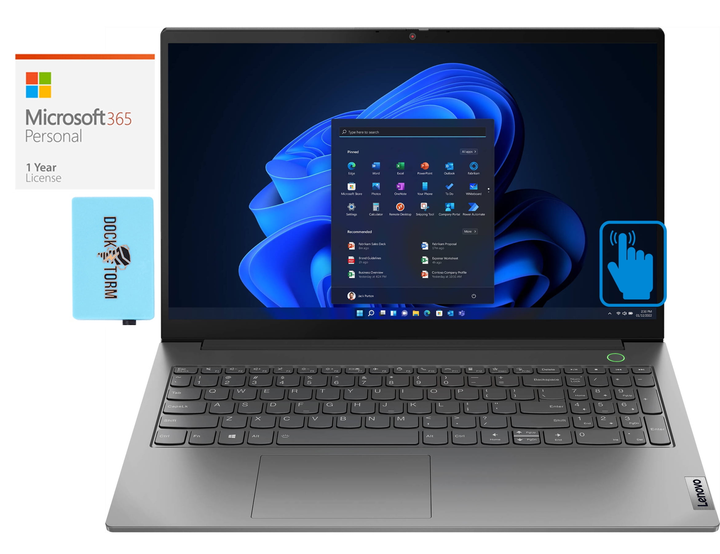 Lenovo ThinkBook 15 G4 Home/Business Laptop (Intel i5-1235U 10-Core, 15 ...