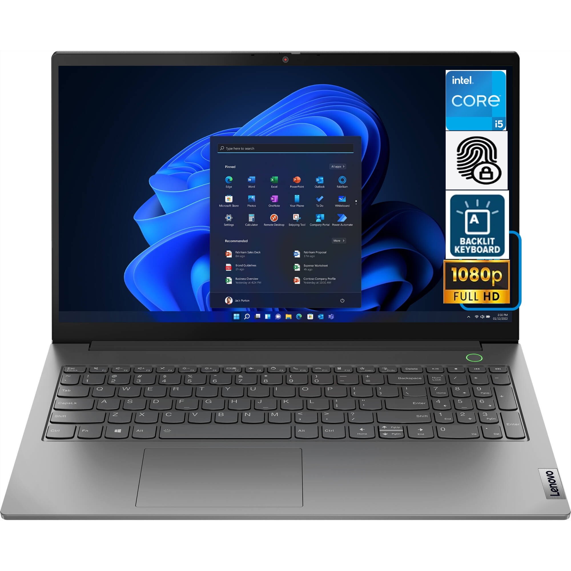 Lenovo ノートパソコン ThinkBook 15p：Core i7-10750H搭載 15.6型 FHD