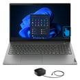 thumbnail image 1 of Lenovo ThinkBook 15 G4 Home/Business Laptop (Intel i7-1255U 10-Core, 15.6in 60 Hz Touch Full HD (1920x1080), Intel Iris Xe, 16GB RAM, Win 10 Pro) with G5 Essential Dock, 1 of 7