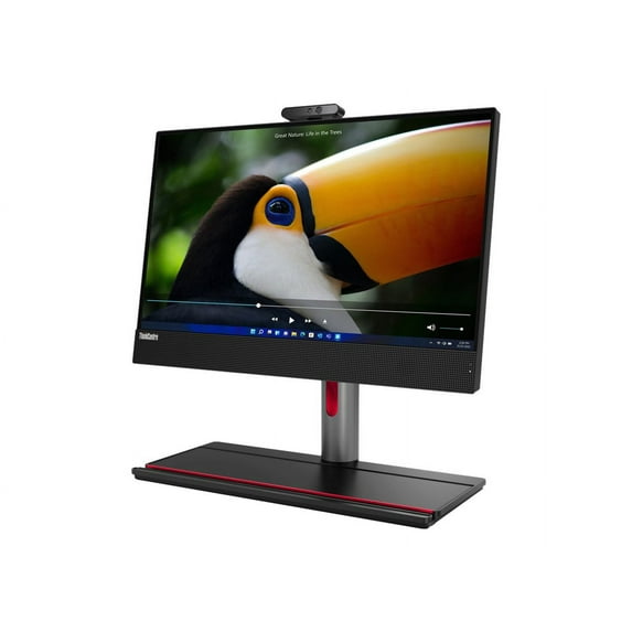 Lenovo ThinkCentre M70a Gen 3 11VL - All-in-one with UltraFlex V Stand - Core i5 12400 / up to 4.4 GHz - RAM 8 GB - SSD 256 GB - TCG Opal Encryption, NVMe, Value - DVD-Writer - UHD Graphics 730 - Gigabit Ethernet - Win 11 Pro - monitor: LED 21.5" 1920 x 1080 (Full HD) - keyboard: US - black - Lenovo TopSeller