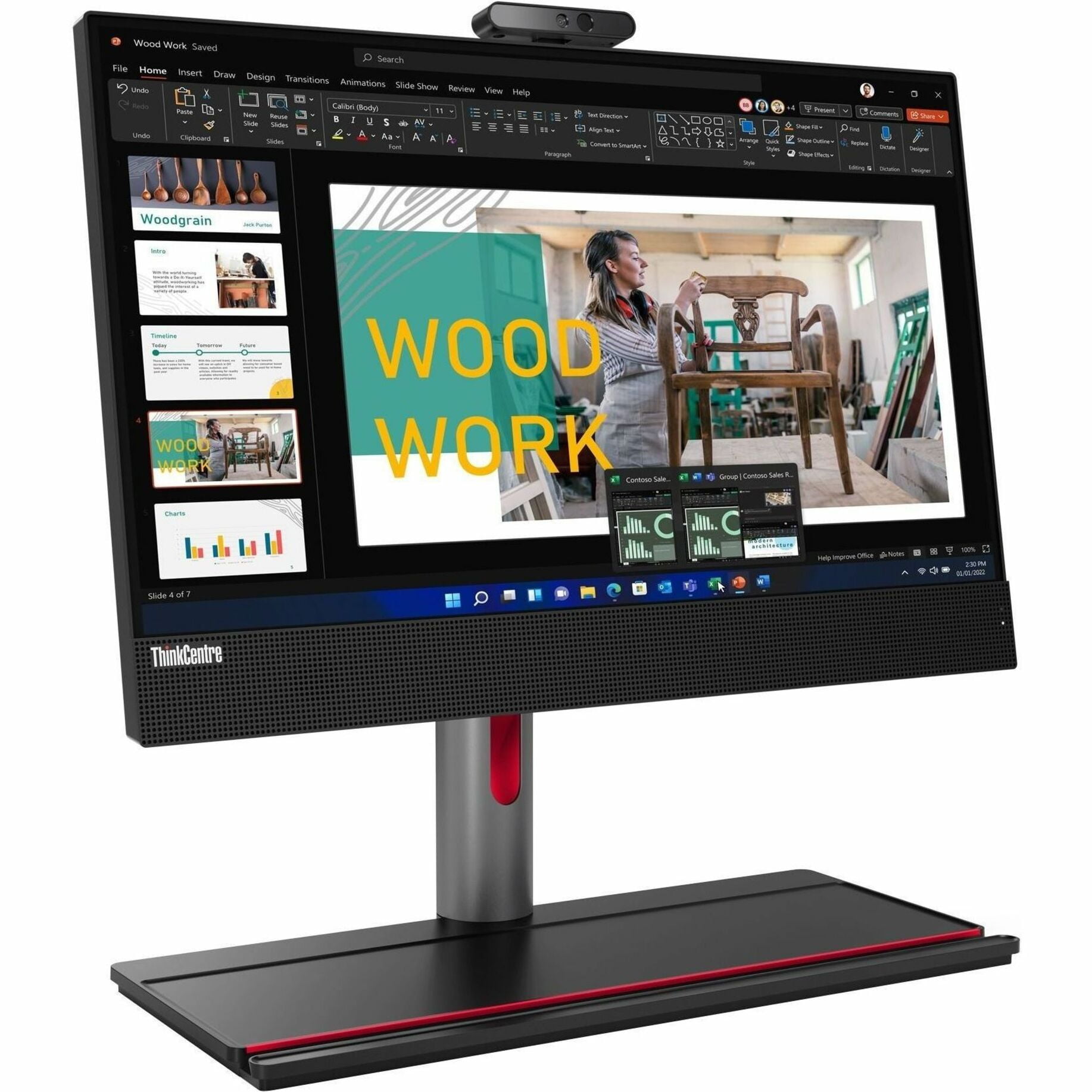 New Lenovo IdeaCentre I Business All-in-One Desktop,23.8 New Lenovo IdeaCentre I Business All-in-One Desktop,23.8