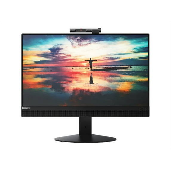 Lenovo ThinkCentre M820z AIO 10SC - All-in-one with UltraFlex III Stand - Core i3 8100 - RAM 8 GB - SSD 128 GB - NVMe - DVD-Writer - UHD Graphics 630 - Gigabit Ethernet - Win 10 Pro 64-bit - monitor: LED 21.5" 1920 x 1080 (Full HD) touchscreen - keyboard: US - business black - Lenovo TopSeller