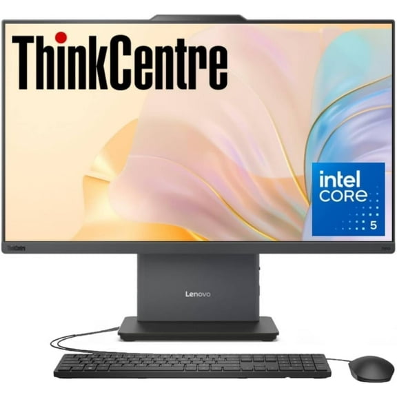 Lenovo ThinkCentre Business All-in-one Computer, 23.8" FHD IPS Display, 13th Gen Intel Core i5-13420H Processor, 16GB DDR5 RAM, 512GB PCIe SSD, Wi-Fi, Webcam, USB-C, Windows 11 Pro