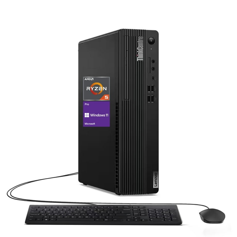 Lenovo ThinkCentre Business Desktop, AMD Hexa-core Ryzen 5 Pro 