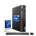 thumbnail image 1 of Lenovo ThinkCentre Business Desktop, Intel Core i5-13420H, 16GB RAM, 512GB SSD, Windows 11 Pro, Black, 1 of 7