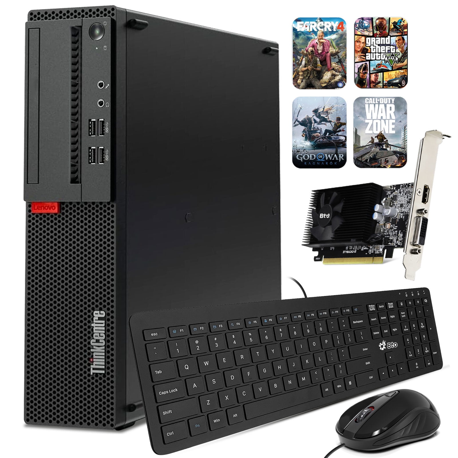 Lenovo ThinkCentre Gaming Desktop PC Intel Core i56500, 16GB Ram