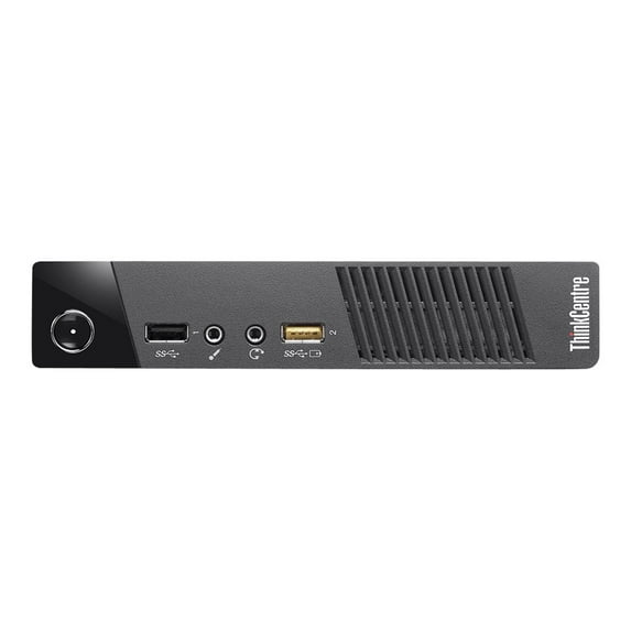 Lenovo ThinkCentre M53 10DE001HUS Desktop Computer, Intel Celeron J1800, 4 GB, 500 GB HDD, Tiny, Business Black
