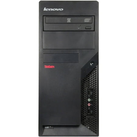 Lenovo ThinkCentre M58P Tower Desktop PC with Intel Core 2 Duo E8400 Processor, 4GB Memory, 320GB Hard Drive and Windows 10 Pro (Monitor Not Included)