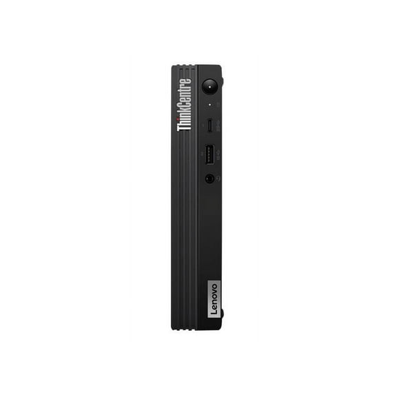 Lenovo ThinkCentre M60e 11LV004QUS Desktop Computer - Intel Core i3 10th Gen i3-1005G1 Dual-core (2 Core) 1.20 GHz - 4 GB RAM DDR4 SDRAM - 1 TB HDD - Tiny - Black - Windows 10 Pro 64-bit - Intel UH...