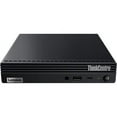 thumbnail image 1 of Lenovo ThinkCentre M60e 11LV004UUS Desktop Computer - Intel Core i5 10th Gen i5-1035G1 Quad-core (4 Core) 1 GHz - 16 GB RAM DDR4 SDRAM - 512 GB PCI Express SSD - Tiny - Black - Windows 10 Pro 64-bit -, 1 of 5