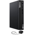 thumbnail image 1 of Lenovo ThinkCentre M60e Home/Business Mini Desktop (Intel i5-1035G1 4-Core, Intel UHD, 16GB RAM, 1TB PCIe SSD + 2TB HDD (2.5), Wifi, Win 10 Pro) with G2 Universal Dock, 1 of 7