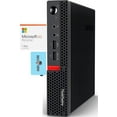 thumbnail image 1 of Lenovo ThinkCentre M625 Tiny Home/Business Mini Desktop (AMD A4-9120c 2-Core, AMD Radeon R4, 8GB RAM, 128GB PCIe SSD, Wifi, Bluetooth, Win 11 Home) with Microsoft 365 Personal , Dockztorm Hub, 1 of 7
