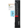 thumbnail image 1 of Lenovo ThinkCentre M625q Home/Business Mini Desktop (AMD E2-9000e 2-Core, Integrated Graphics, 16GB RAM, 128GB PCIe SSD, Win 10 Pro) with Microsoft 365 Personal , Dockztorm Hub, 1 of 7